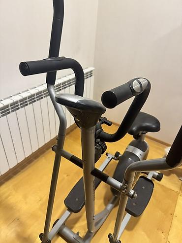 Elliptik trenajorlar: Eliptik velotrenajor - Tam bədən üçün kardio məşq aparatı: ayaq — 6