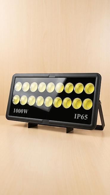 Светодиодный прожектор 1000W, IP65. Мощный уличный LED-прожектор в
