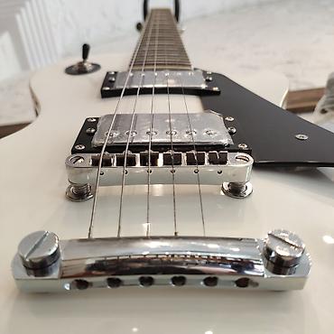Gitaralar: Elektro-gitara Smiger L-G9 WH Simlərin sayı: 6 Üst: Ağcaqayın Qol: Gül — 2