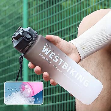 Велоаксессуары: Бутылка для воды на велосипед West Biking Материал пищевого — 9
