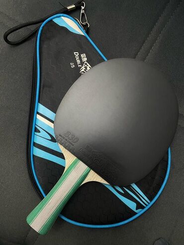 где можно поиграть в настольный теннис: Ракетка для настольного тенниса Double Fish + фирменный чехол -