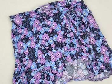 spódnico spodnie w kwiaty: Skirt, SinSay, XS (EU 34), condition - Very good