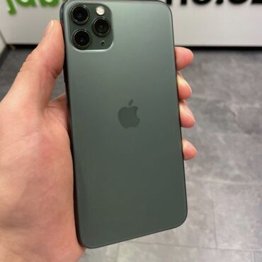 iphone 11 green: IPhone 11 Pro | 256 GB Matte Midnight Green | Face ID