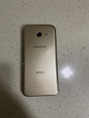 samsung a1: Samsung Galaxy A5 2017, 32 GB, rəng - Qızılı, Barmaq izi, Face ID — 2