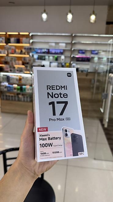 Redmi, Redmi Note 16 Pro, Новый, 512 ГБ, цвет - Черный, В рассрочку, 2 SIM