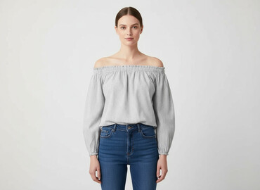 biała obcisla sukienki: Bluzka damska, rozmiar L