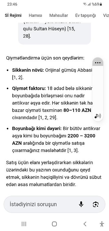 Boyunbağılar: Boyunbağı, Gümüş, 999 Əyar, Ünvandan götürmə — 5
