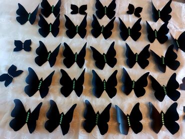 Digər ev dekoru: Əlamətdar günlərinizə gözəlliklər qatın. Kəpənəklər dekoru - qapı — 7