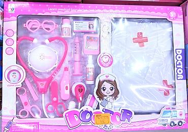 Digər oyun dəstləri: Uşaq üçün “Doctor” temalı oyun dəsti - 3+ yaş uşaqlar üçün - — 1