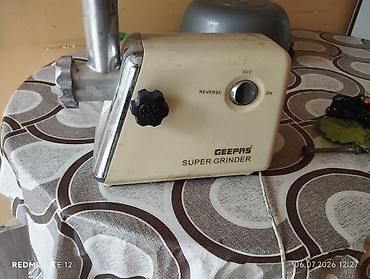 lepe ceken: GEEPAS Super Grinder – elektrik ətçəkən maşın - Brend/model: GEEPAS — 1