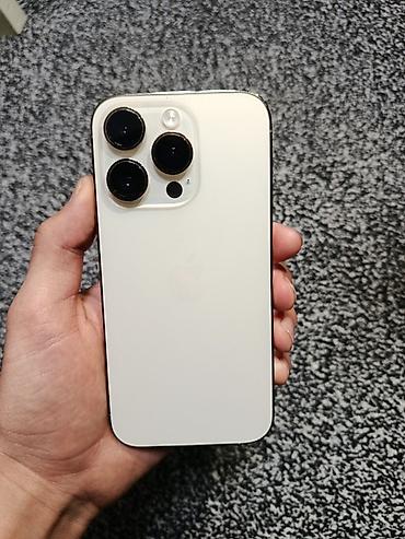 Apple iPhone: IPhone 14 Pro, Новый, 128 ГБ, Золотой, Кабель, 81 % — 1