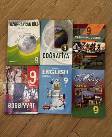 История Азербайджана: 9-Cu Sinif Məktəb Dərslikləri Tam İdial Vəzyətdədir Dənəsi 5 Azn