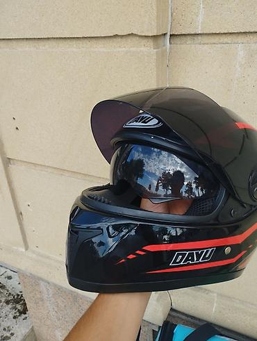 moto bot: DAYU integral moto dəbilqə endirim olcaq. - Korpus: parlaq qara — 3