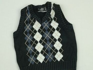 czarny sweterek rozpinany do sukienki: Sweterek, 2-3 lat, 92-98 cm, stan - Dobry