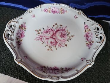 Ostali antikviteti: Tanjir Weimar 0g.Nemacka. Tanjir za — 9