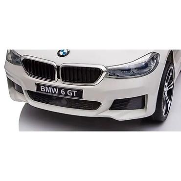 cvjetne sandale: BMW 6 GT – beli, licencirani auto na akumulator za decu (JJ2164-W-230) — 1