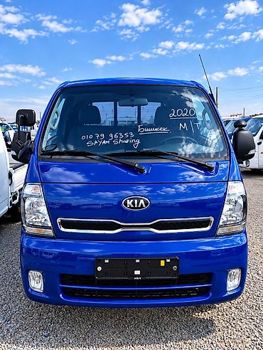 күзгү: Kia Bongo III, малотоннажный бортовой грузовик (синий). Кузов и — 1