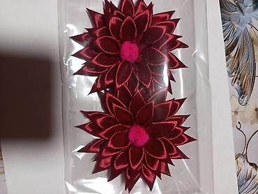 Букеты из атласной ленты: Продаю бантики для девочек — 8