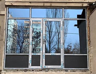 Алюминиевое окно на заказ, Тип окна: Витражные, Мансардные, Панорамные, Декоративные особенности: Декоративный переплет, Бесплатная установка, В рассрочку at lalafo.kg Алюминиевое окно на заказ, Тип окна: Витражные, Мансардные, Панорамные, Декоративные особенности: Декоративный переплет, Бесплатная установка, В рассрочку