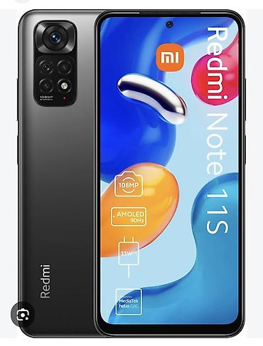 mi note 2: Redmi, Redmi Note 11S, Б/у, 128 ГБ, цвет - Черный, 1 SIM, 2 SIM — 1
