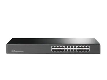 tri o ventilatori: TP-Link TL-SF1024 – 24-port LAN switch (10/100 Mbps, Rackmount) 🔌