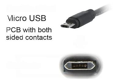 Kablovi za telefone: Dvosmerni Micro-USB kabl Cablexpert – 1,8 m - Konektor: Micro-USB sa — 1