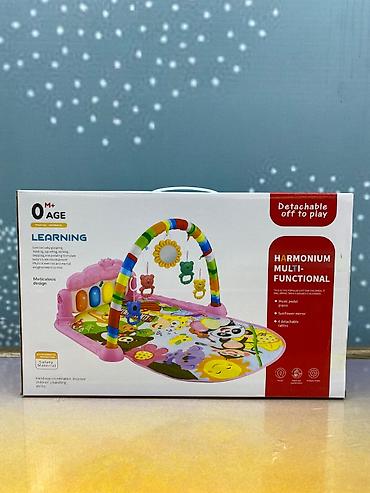 Uşaq musiqi alətləri: 👶🎹 Piano Fitness Rack – Musiqili və İnteraktiv Körpə Oyun Xalçası — 3