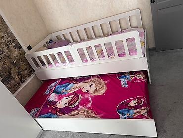 2х yarus çarpayı: Uşaq üçün ikiqat çarpayı – çıxarılan alt yataqlı model. Real alıcıya — 2