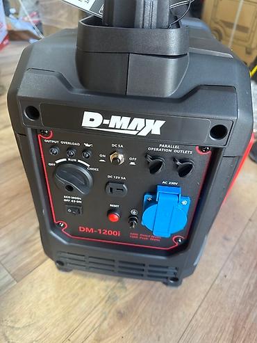 Инверторный генератор D-MAX DM-1200i бесшумный Основные lalafo.kg да — 3 Инверторный генератор D-MAX DM-1200i бесшумный Основные — 3