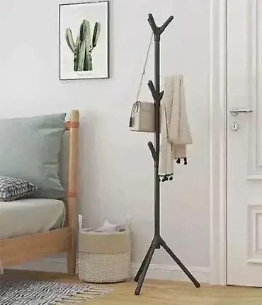 ormarici za lavabo: Čiviluk - Novi Čiviluk za Garderobu Boja: Crna 🖤 Visina: oko 160 cm — 1