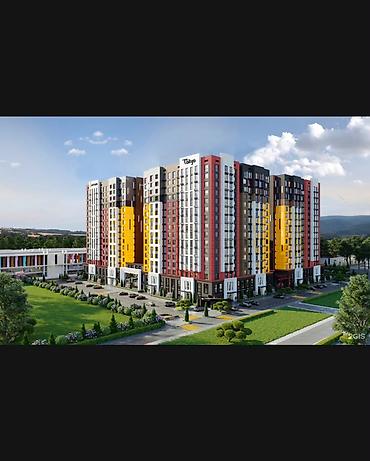 орозбекова линейная: 2 комнаты, 78 м², Технопарк Элитка, 7 этаж, ПСО (под самоотделку) — 2