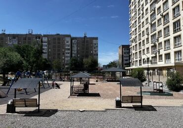 дом жилмассив кок жар: 1 бөлмө, 35 кв. м, 105-серия, 3 кабат, Косметикалык ремонт