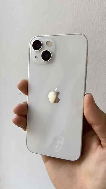 Apple iPhone: IPhone 13, 128 GB, Ağ, Zəmanət, Simsiz şarj, Face ID — 1