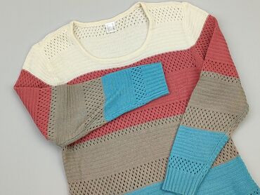 bluzki w paski kolorowe: Светр, L, стан - Хороший