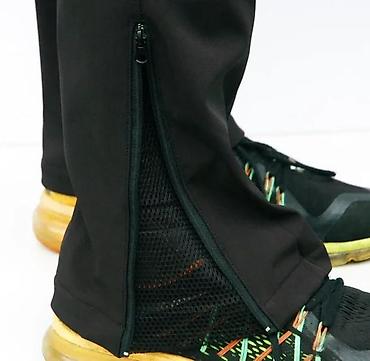 Trenerke: Muške planinarske/trekking pantalone – crne - Softshell materijal — 14