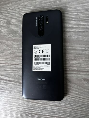 ретми 9 а: Redmi, Redmi 9, Колдонулган, 64 ГБ, түсү - Кара, 2 SIM
