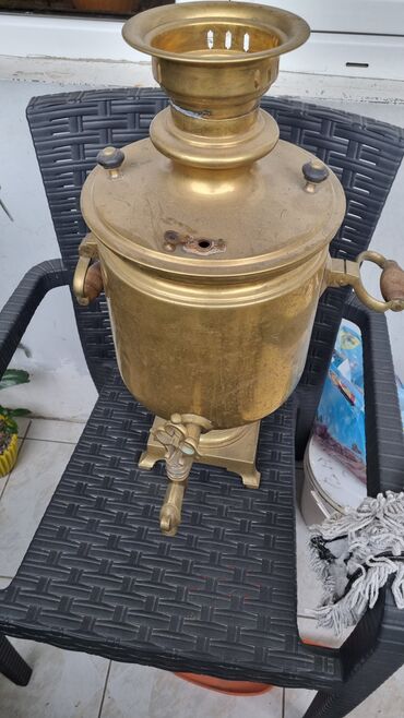 odun samovar: İşlənmiş Elektrik Samovar, 10 l, Ünvandan götürmə