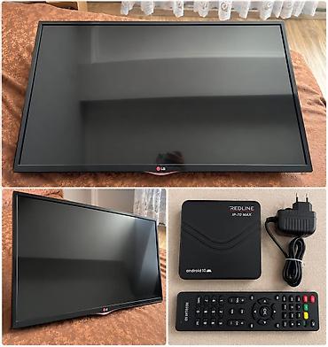 LG 109 ekran sade tv + smart aparti.Qiymet 170 azn . Unvan Masazir