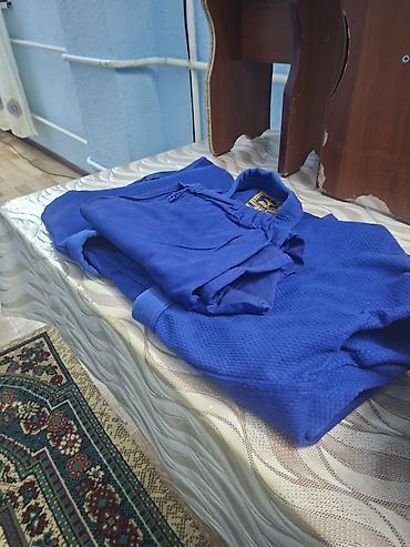 нашивка: Кимоно (дзюдоги) Mizuno, синее - Бренд: Mizuno - Комплектация: куртка — 1