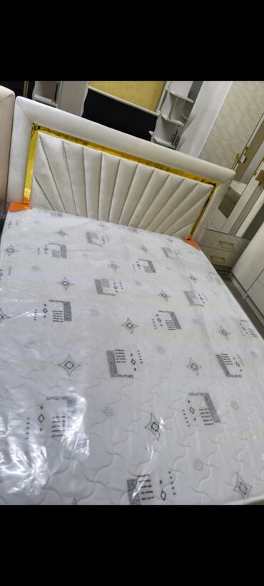 Двуспальные кровати: Двуспальная кровать, С ящиком для хранения, длина - 200 см — 18