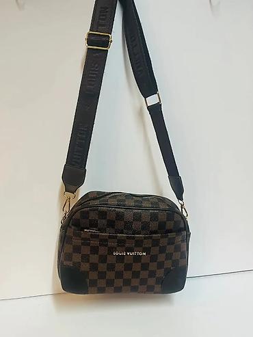 Torbe: AKCIJATorbe preko ramena sa pratećim novčanicima – monogram print — 3