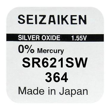 Aksesuarlar: Qol saatı batareyası "Seiko SR621SW" YALNIZ ELANDAKI BATAREYA — 2
