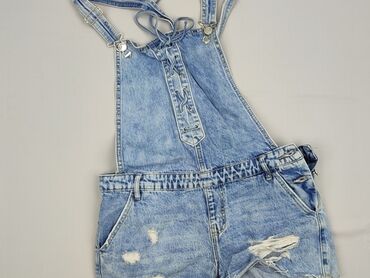 krótkie spodenki dla nastolatek: Sinsay, Dungarees for women, size S (EU 36)