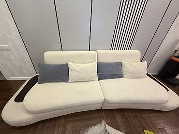 Divanlar: Müasir dizaynlı modullu divan - Forma: Yumşaq oval xətləri və iki — 2
