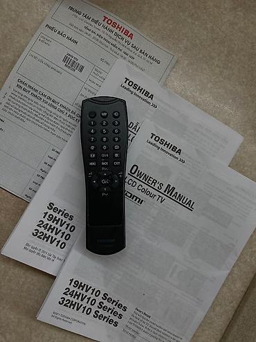 ТВ и видео: TOSHIBA TV REGZA 24HV10E1; Страна: Япония; размер: 24дюйма(61см); ЖК — 6