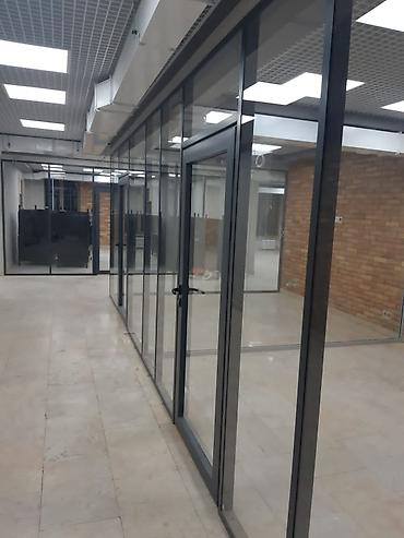 Перегородки на заказ: На заказ Цельностеклянная перегородка, Для офиса, Бронированное стекло, Монтаж, Демонтаж, Бесплатный замер — 15
