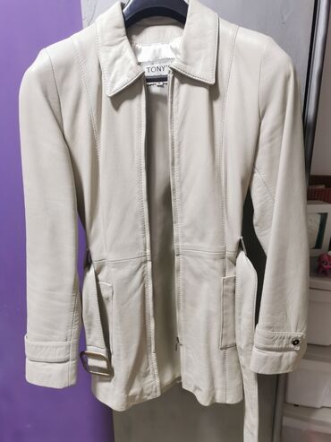 ženske jakne sa krznom: L (EU 40), Used, With lining, Single-colored, color - Beige