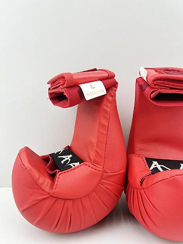 Перчатки: №: 2157 Məhsulun adı: Karate üçün məşq əlcəyi Arawaza, qırmızı, ölçü S — 3