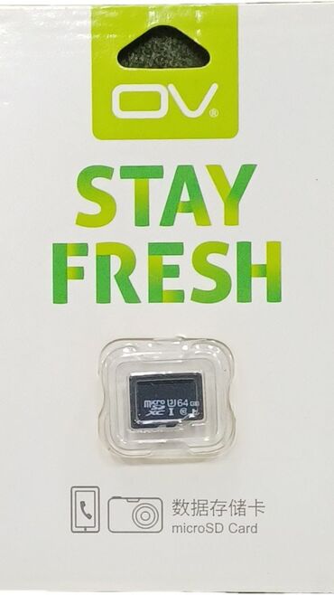 2 ci el ucuz telefonlar: Ov Stay Fresh Mikro kart 64gb