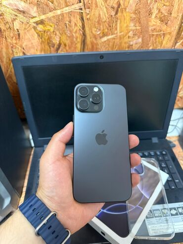 сколько стоит компьютер apple: IPhone 16 Pro Max, Колдонулган, 1 ТБ, Black Titanium, Каптама, Куту, 100 %